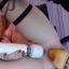 Redhead whore PinkPearll loves to fuck herself with a large dildo