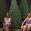 Courtney Simpson и Hollie Stevens грязно трахнуты большим хуем